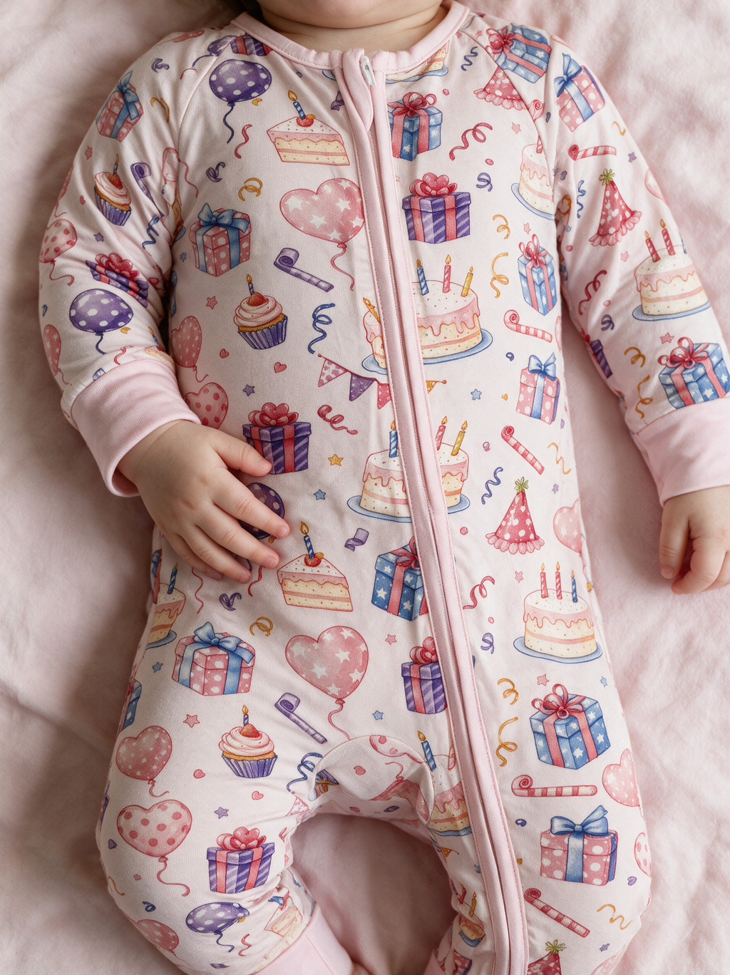 Birthday Wish Convertible Romper detail