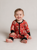 Merry Bright Convertible Romper on baby