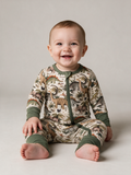 Fern Valley Convertible Romper on baby
