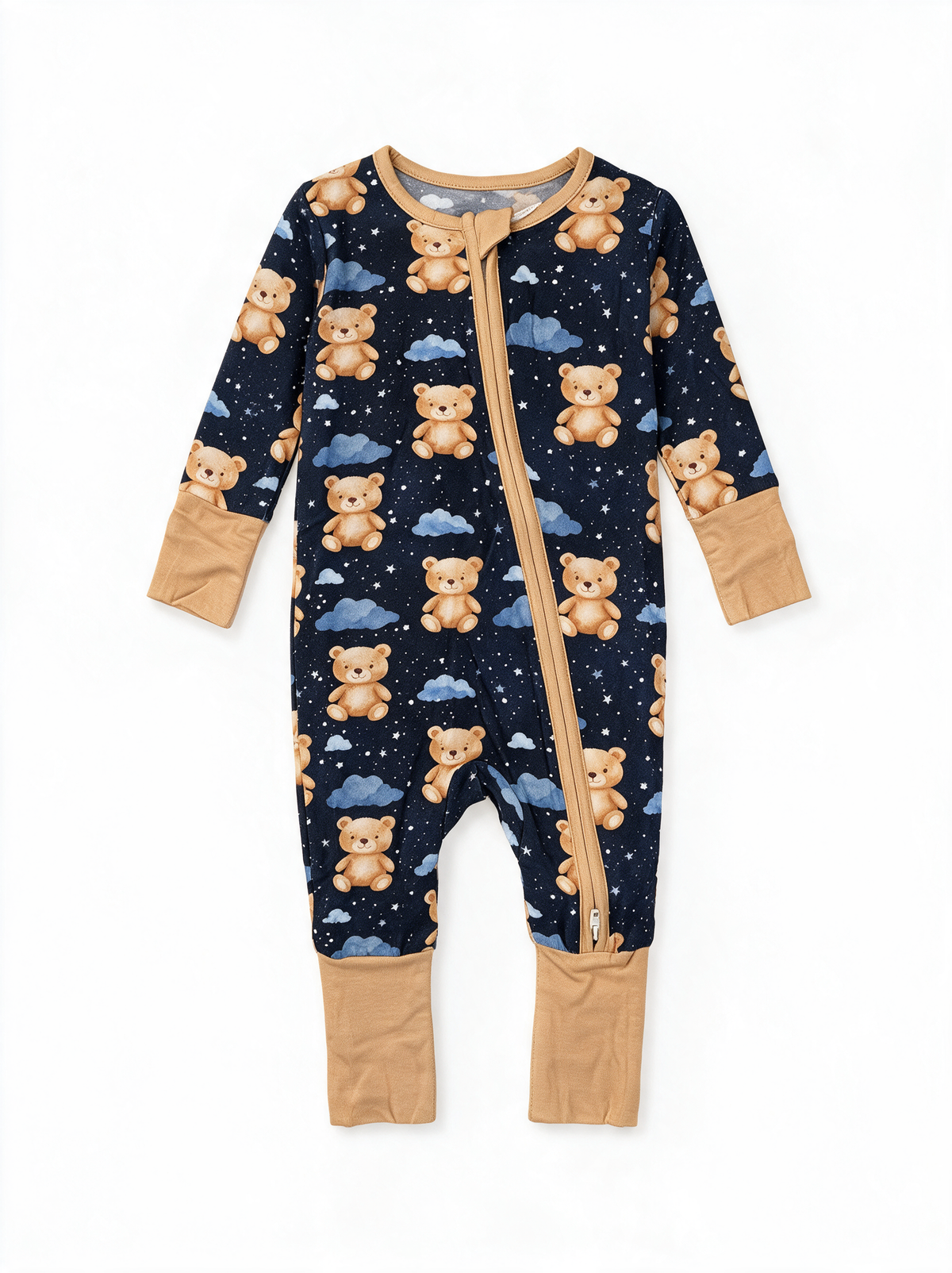 Sleepy Skies Convertible Romper flat lay