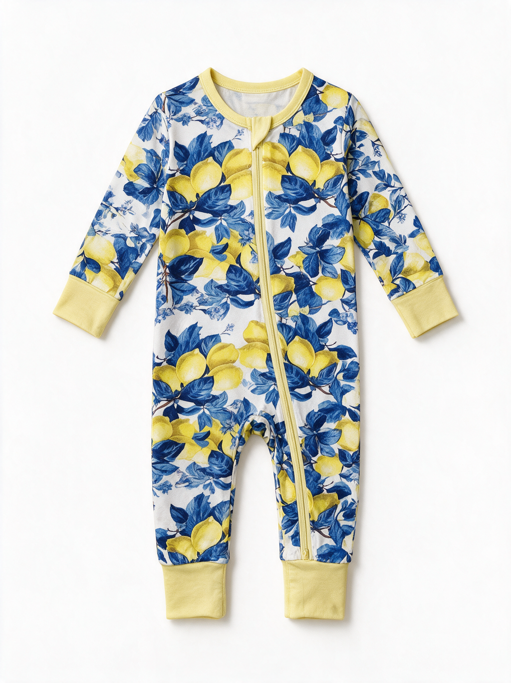 Lemon Drop Convertible Romper flat lay