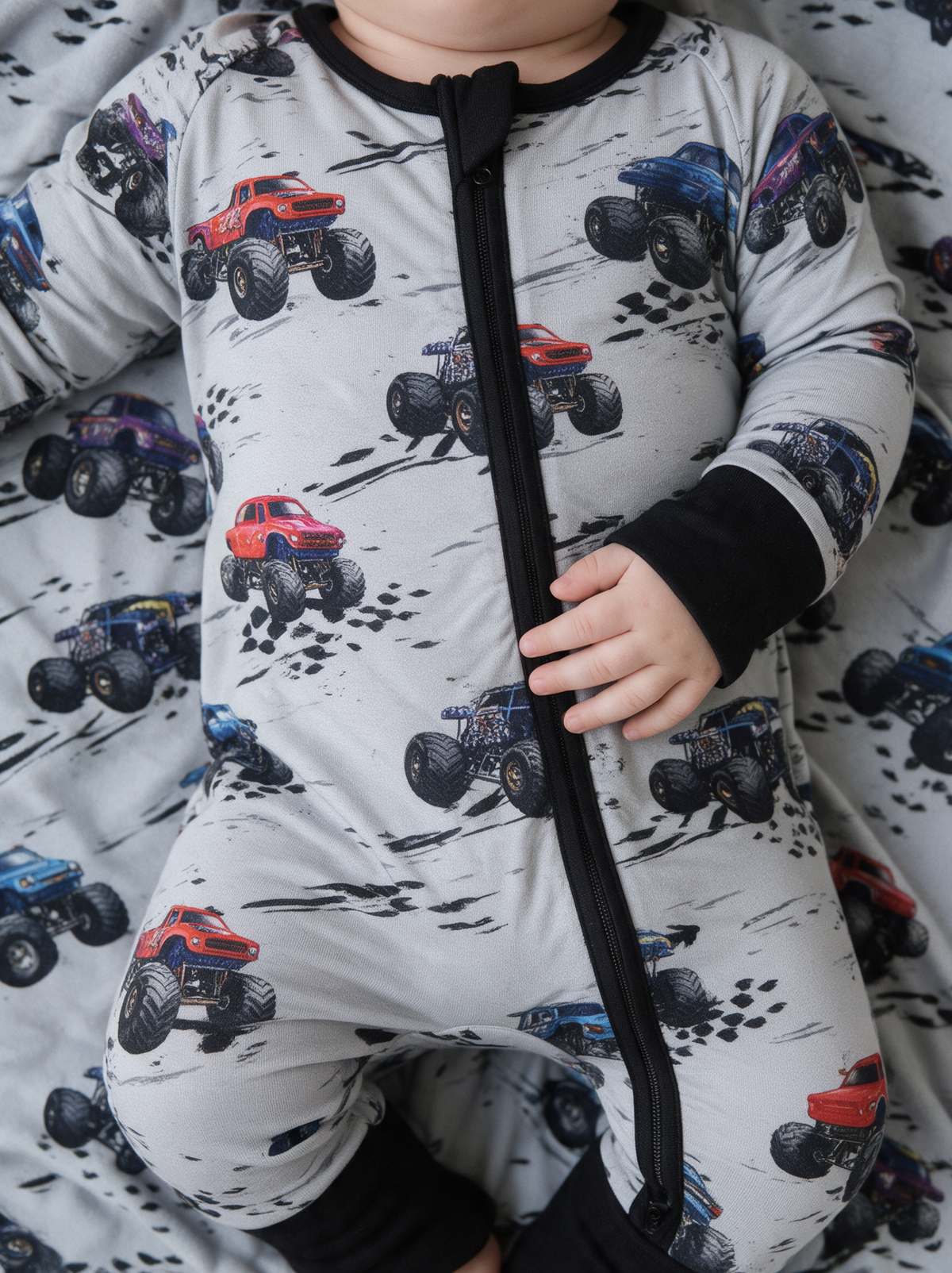 Mud Run Convertible Romper detail