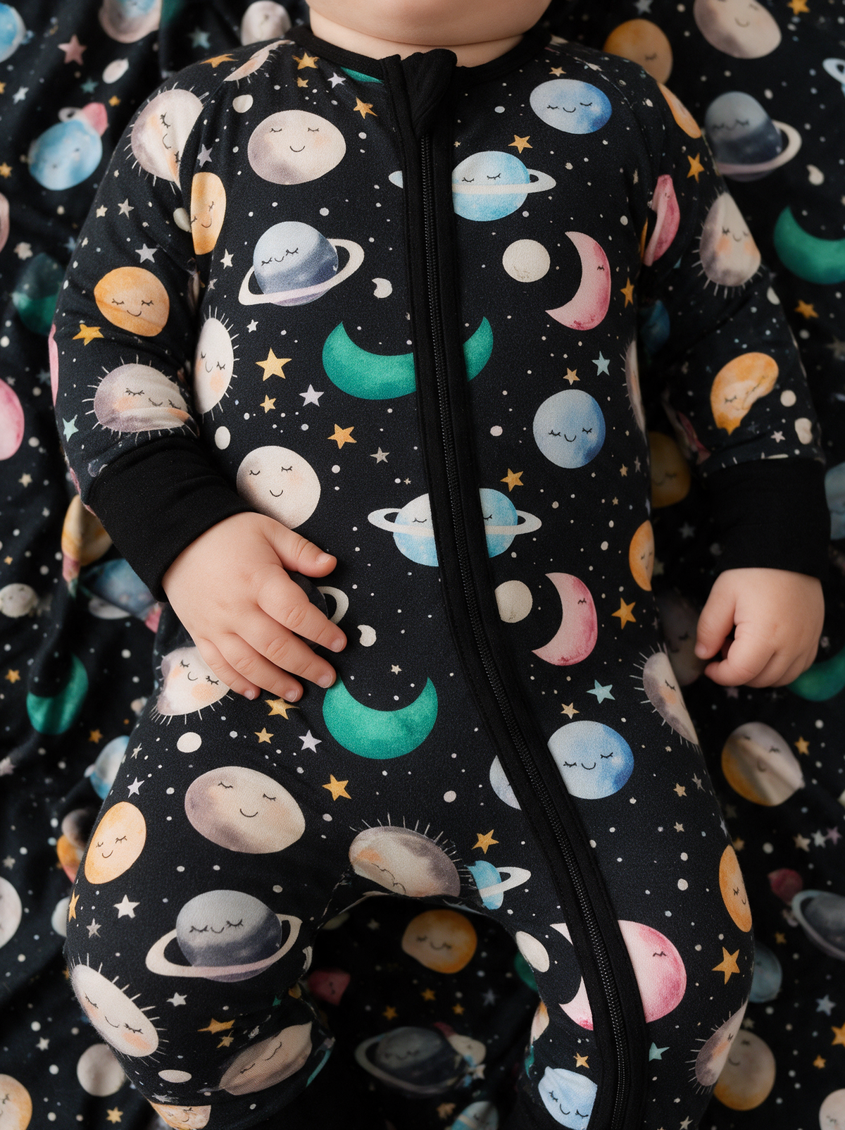 Moon Party Convertible Romper detail