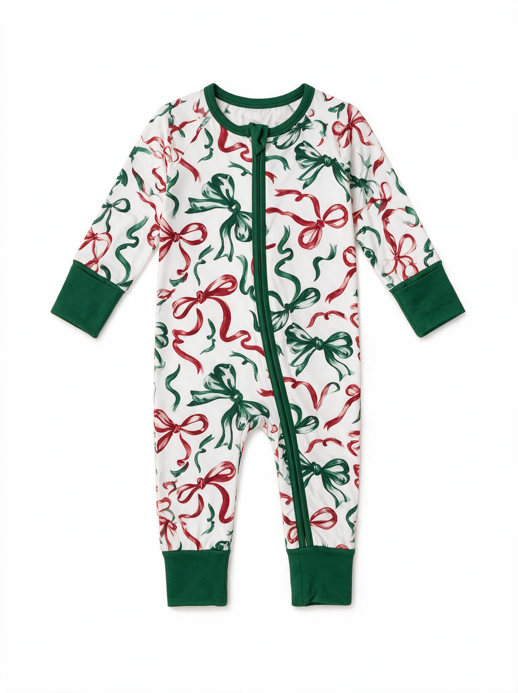 Bow Season Convertible Romper flat lay